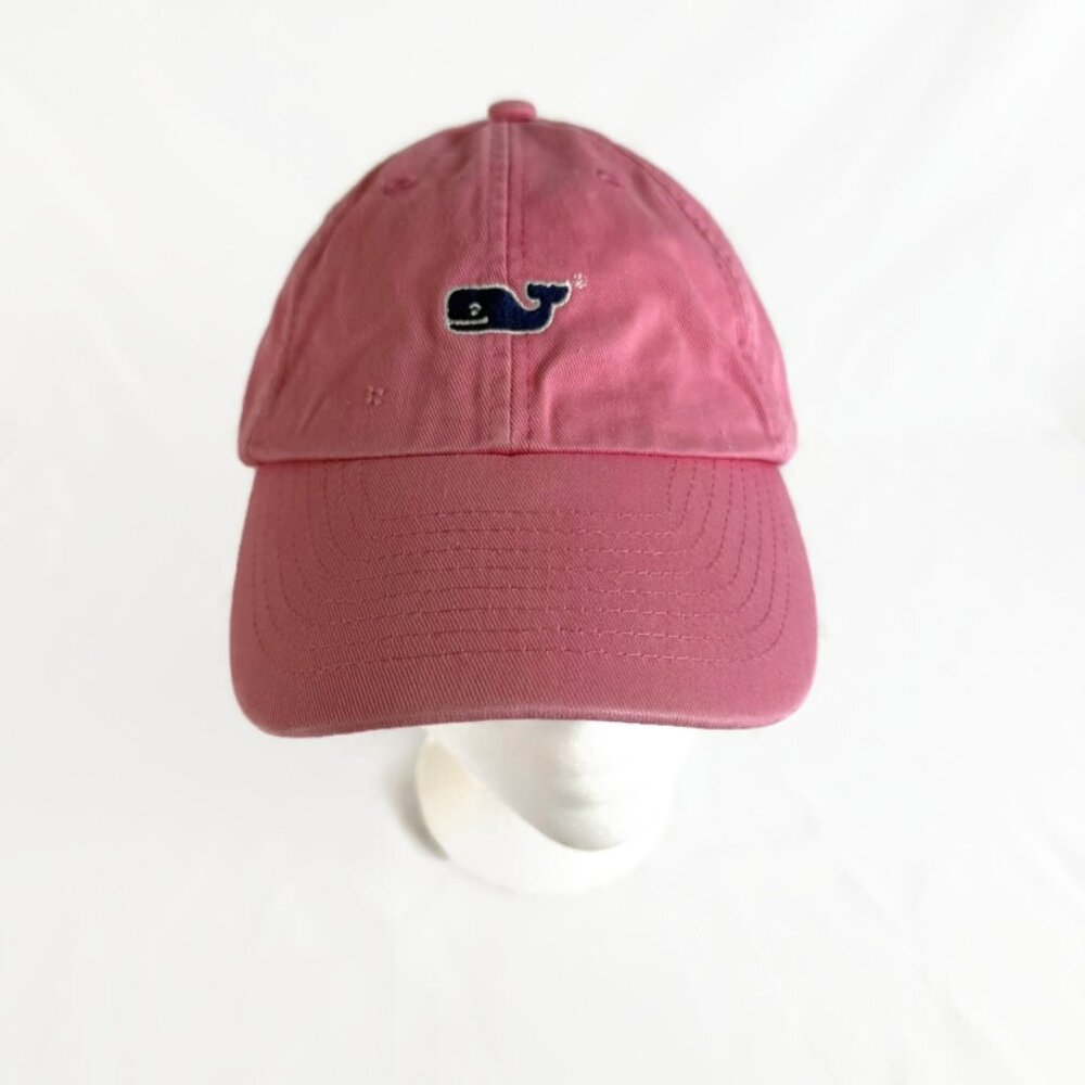 Vineyard vines Classic Logo Baseball Hat Paradise Punch One Size Beach Boating